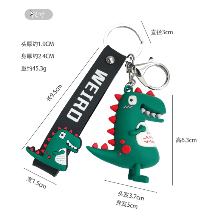 硅膠鑰匙扣的外觀決定了產(chǎn)品能否暢銷(xiāo)